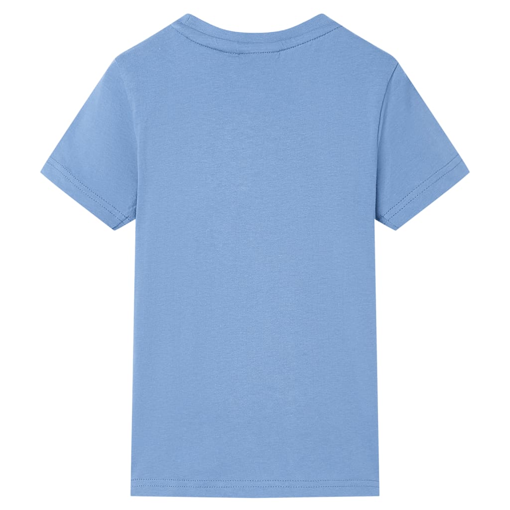 Vidaxl børneshirt 104 medium blå
