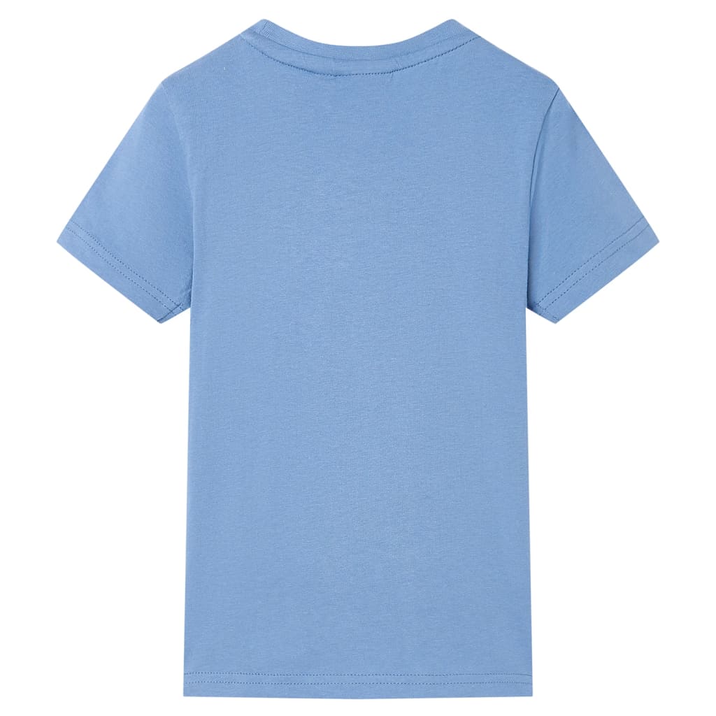 Vidaxl børneshirt 140 medium blå