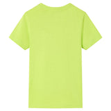 Vidaxl børneshirt 92 kalkgrøn