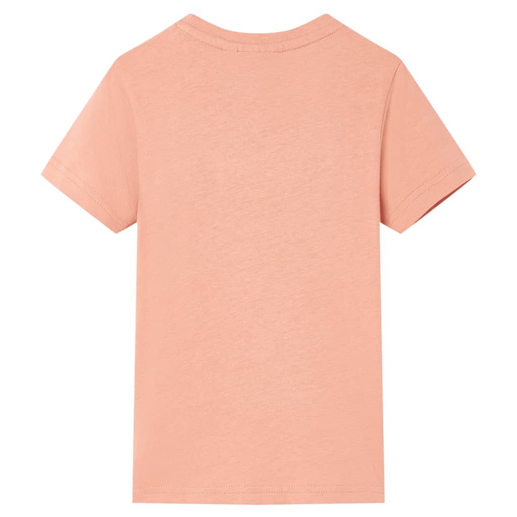 Vidaxl børneshirt 128 lys orange