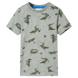 Vidaxl børneshirt 92 Light Khaki plettet