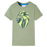 Vidaxl børneshirt 104 Light Khaki