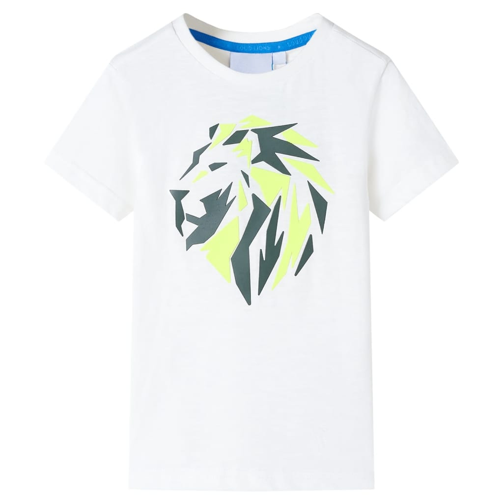 Vidaxl børneshirt 104 ECRU