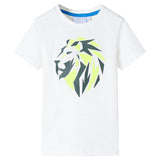 Vidaxl børneshirt 140 ecru