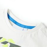 Vidaxl børneshirt 140 ecru
