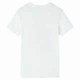 Vidaxl børneshirt med korte ærmer 104 ECRU