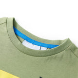 Vidaxl børneshirt med korte ærmer 92 Light Khaki