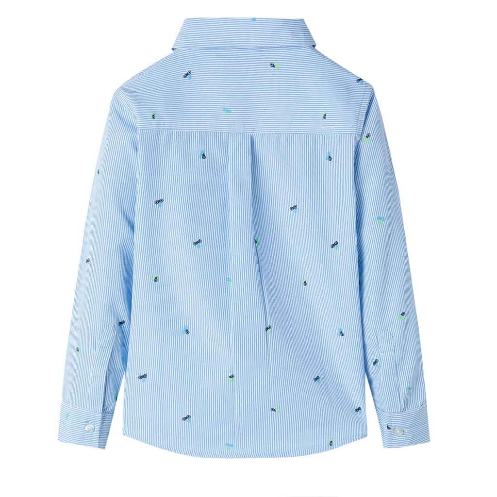 Vidaxl børneshirt 140 lyseblå