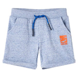 VidaXL børneshorts med snøre 128 blandet blå