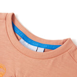 Vidaxl Kindershirt Met Korte Mouwen 140 Lichtoranje