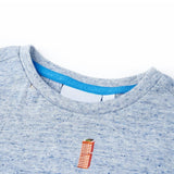 Vidaxl børneshirt 92 blandet blå