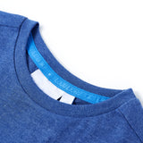 Vidaxl børneshirt 104 blandet mørkeblå