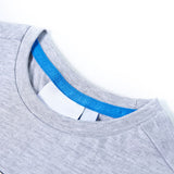 Vidaxl børneshirt 104 grå
