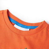 VidaXL børneskjorte 104 lys orange