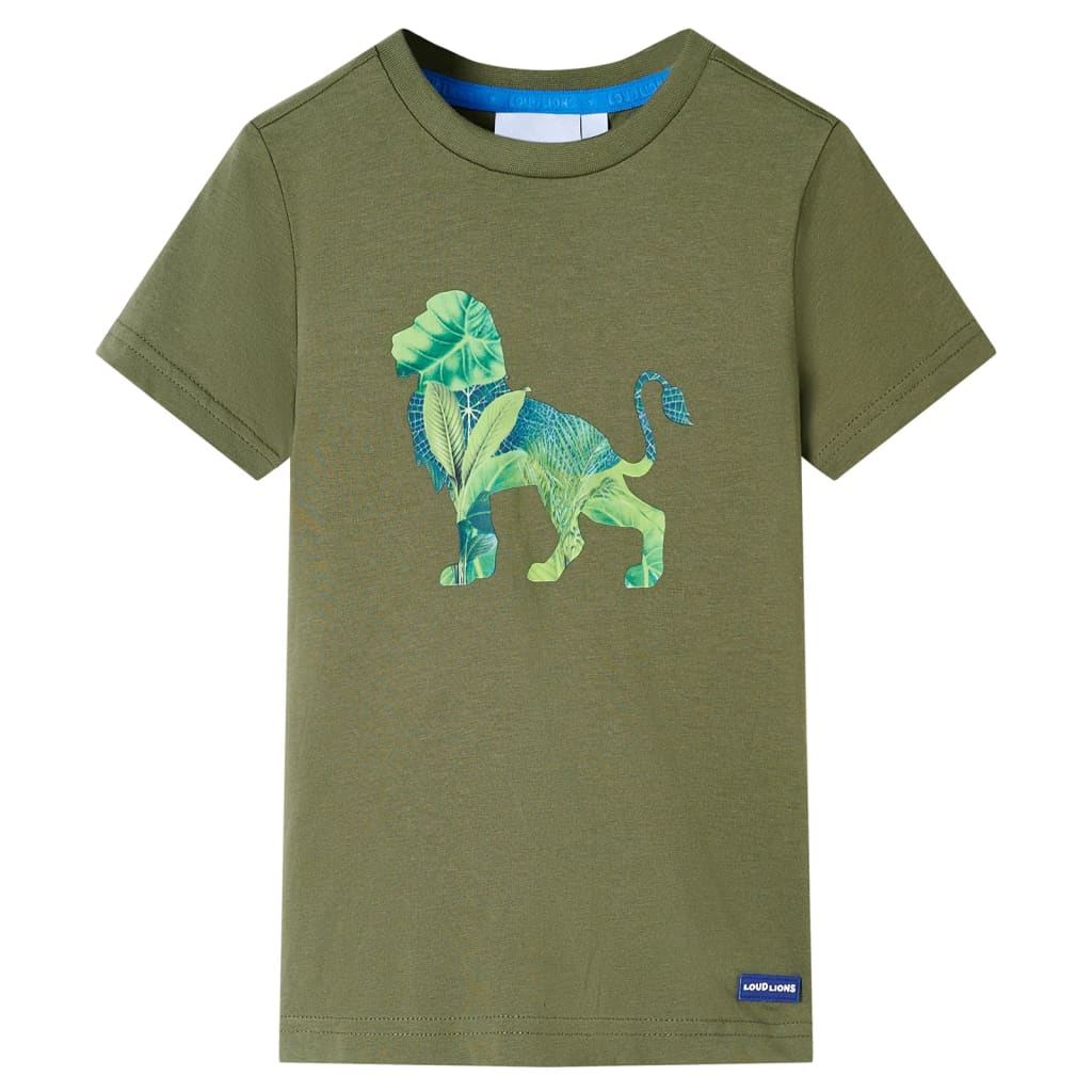 VidaXL Børneskjorte 92 khaki