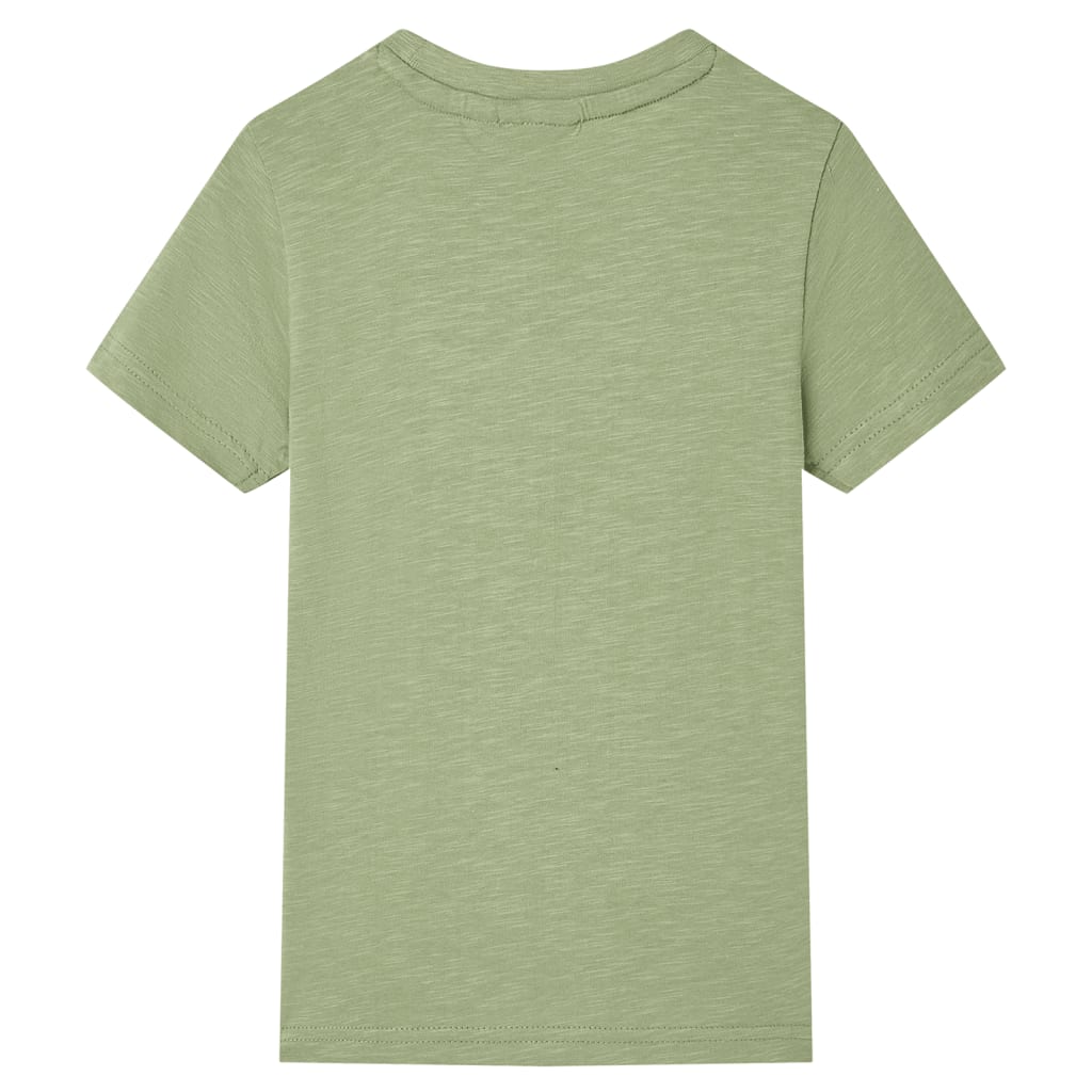 VidaXL børneskjorte 116 lys khaki