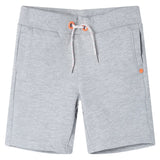 VidaXL børneshorts med snøre 128 grå