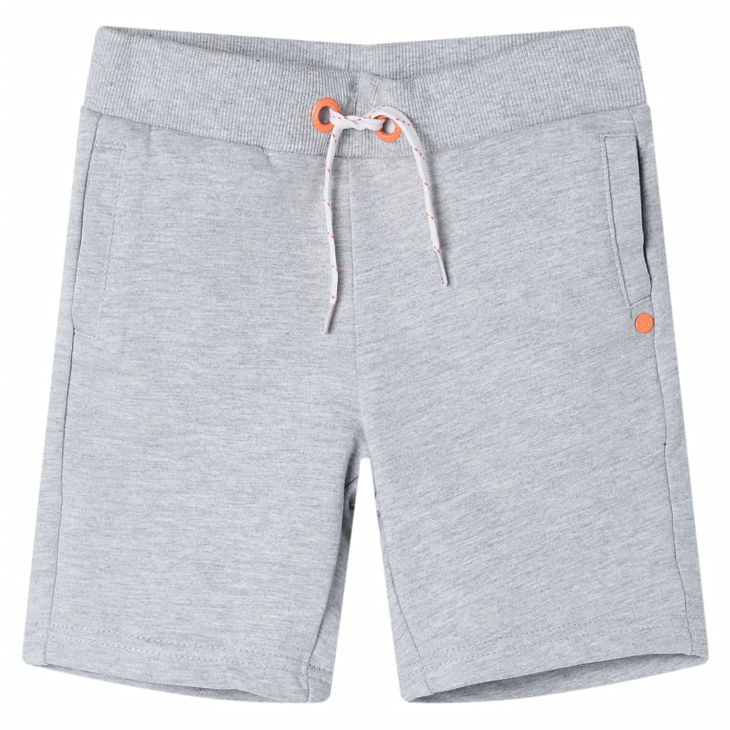 VidaXL børneshorts med snøre 140 grå
