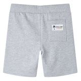 VidaXL børneshorts med snøre 140 grå