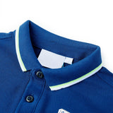 VidaXL børne poloshirt 140 mørkeblå