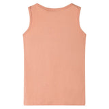 VidaXL børnetop 128 lys orange