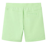 VidaXL Børneshorts 104 fluorescerende grøn