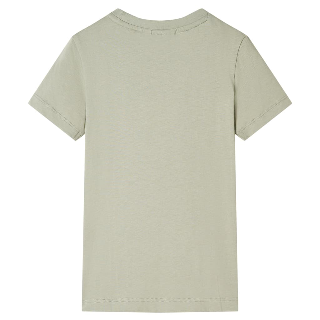 VidaXL Børneskjorte 116 lys khaki