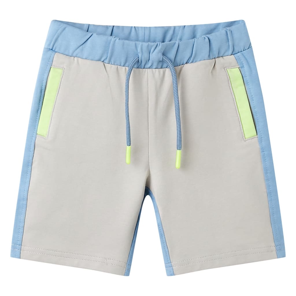 VidaXL børneshorts med snøre 128 blå