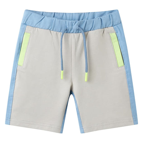 VidaXL Børneshorts med snøre 140 blå