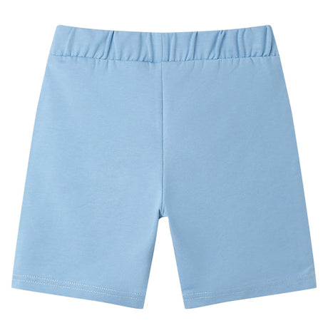 VidaXL Børneshorts med snøre 140 blå