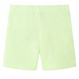 VidaXL Børneshorts med snøre 128 neongul