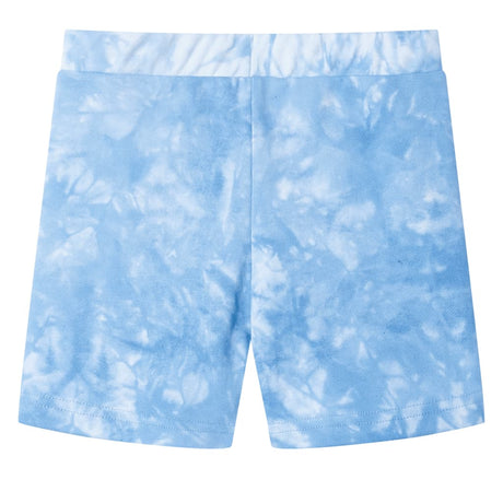 VidaXL Børneshorts med snøre 140 blød blå