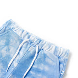 VidaXL Børneshorts med snøre 140 blød blå