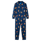 VidaXL børne onesie 140 blå
