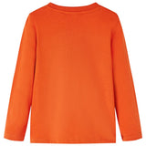 VidaXL børneskjorte med lange ærmer 104 orange