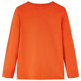 VidaXL børneskjorte med lange ærmer 116 orange