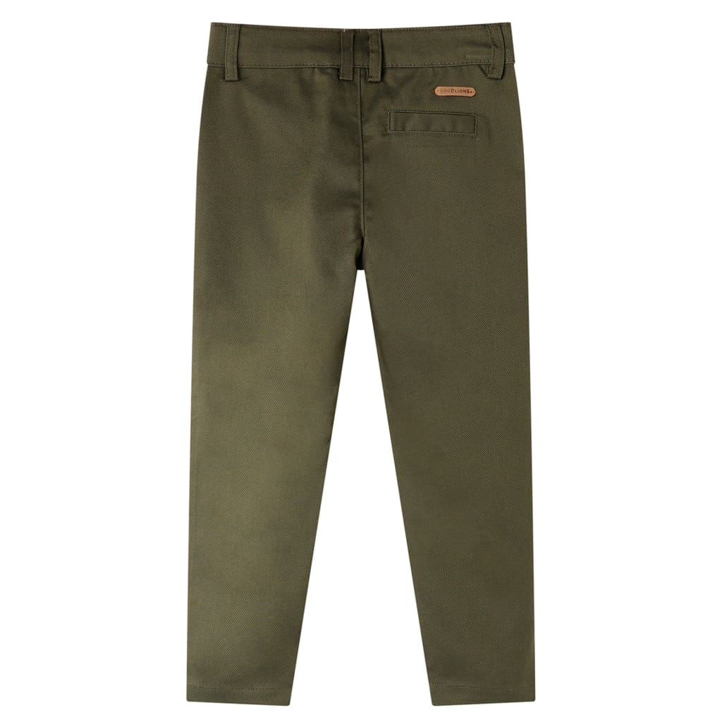 VidaXL børnebukser 128 khaki