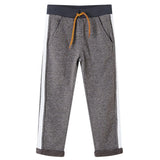 VidaXL Children's jogging pants 128 dark gray melange