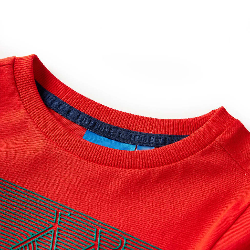 VidaXL Kindershirt med lange mouwen 92 rød