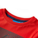 VidaXL Kindershirt med lange mouwen 92 rød