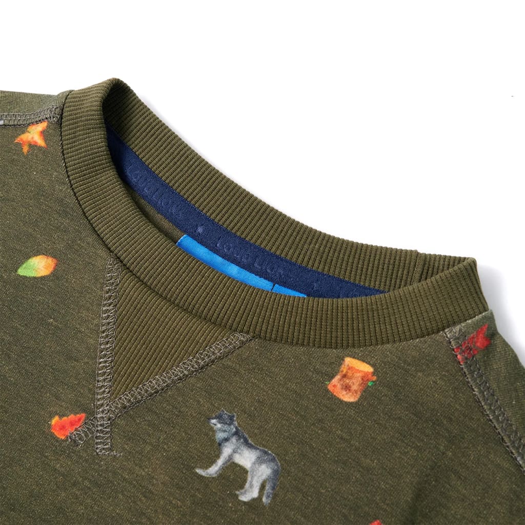 VidaXL børnetrøje 104 khaki