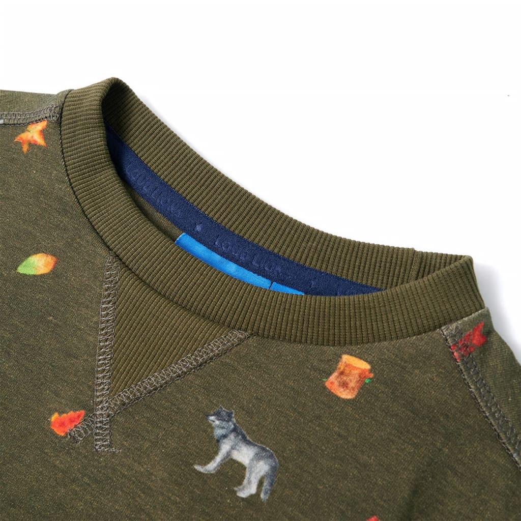 VidaXL børnetrøje 128 khaki