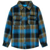 Vidaxl children's shirt with turned-up collar 116