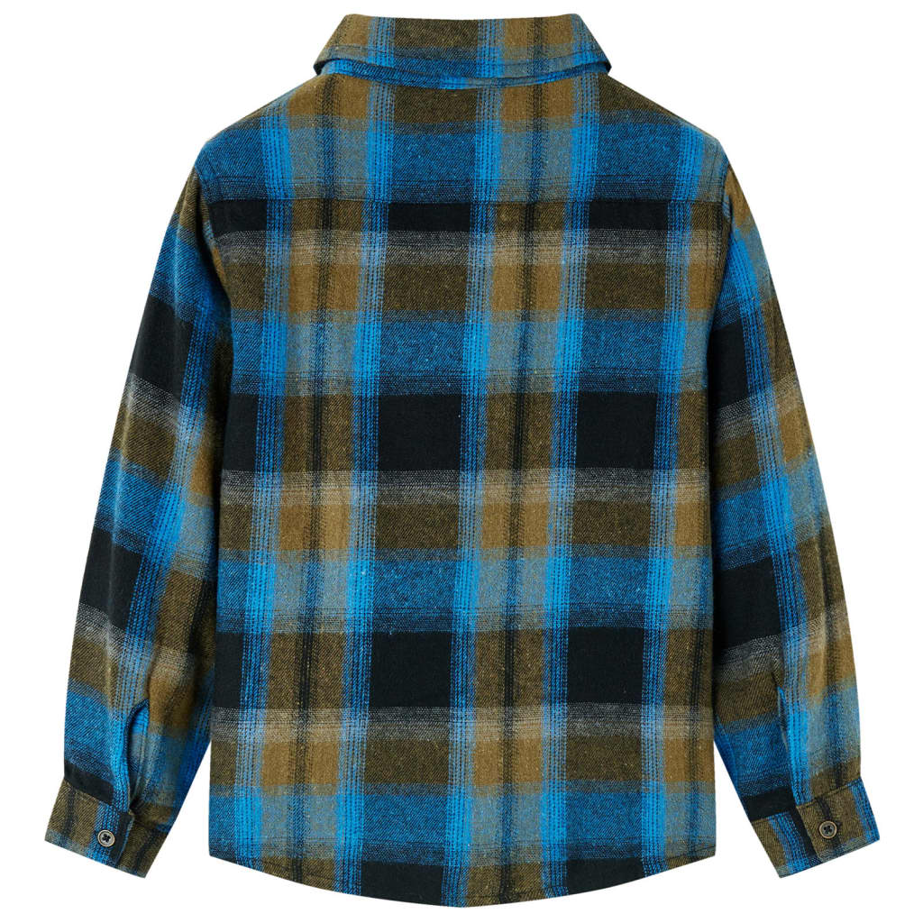 Vidaxl children's shirt with turned-up collar 116