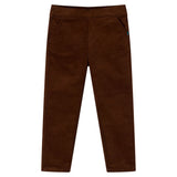 VidaXL børnebukser 104 cognac farvet