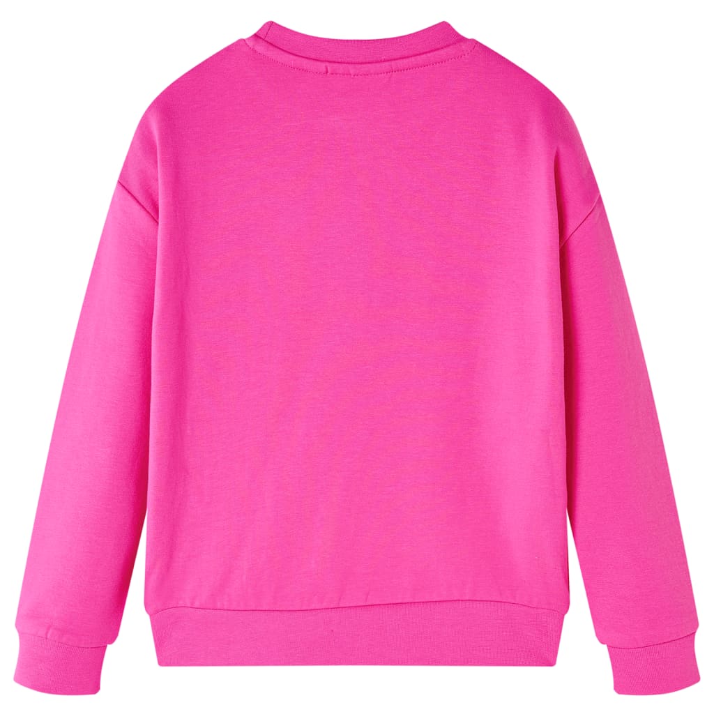 VidaXL Børnetrøje 92 mørk pink