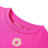 VidaXL Børnetrøje 128 mørk pink