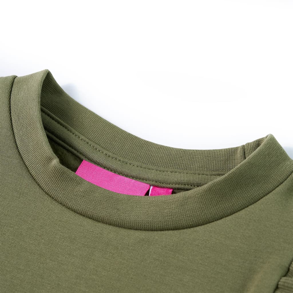 VidaXL børnetrøje 92 khaki