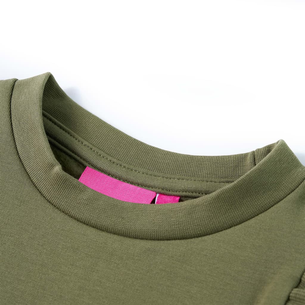 VidaXL børnetrøje 128 khaki