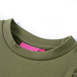VidaXL børnetrøje 128 khaki